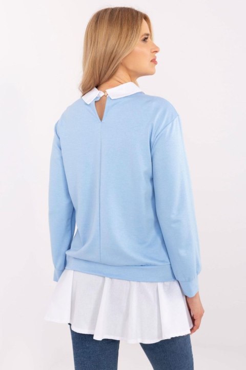 Bluzka Model MI-BZ-A5997.49 Light Blue - Italy Moda