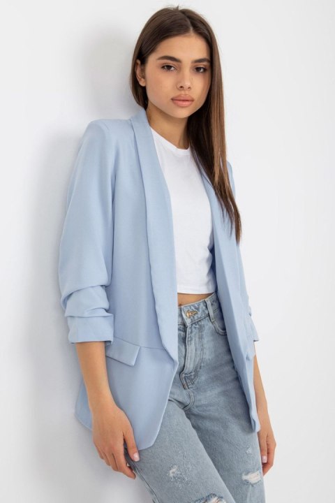 Marynarka w kolorze jasnoniebieskim