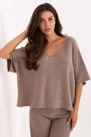 Sweter Damski Model IT-SW-2202.52 Dark Beige - Italy Moda