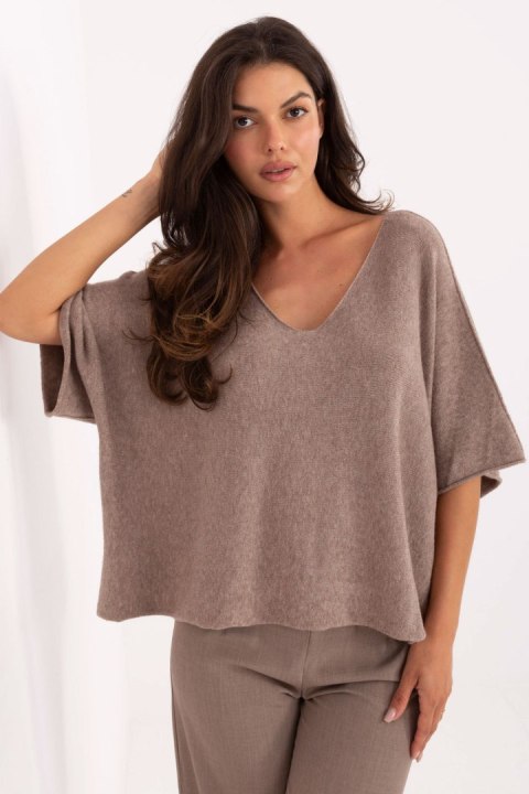 Sweter Damski Model IT-SW-2202.52 Dark Beige - Italy Moda