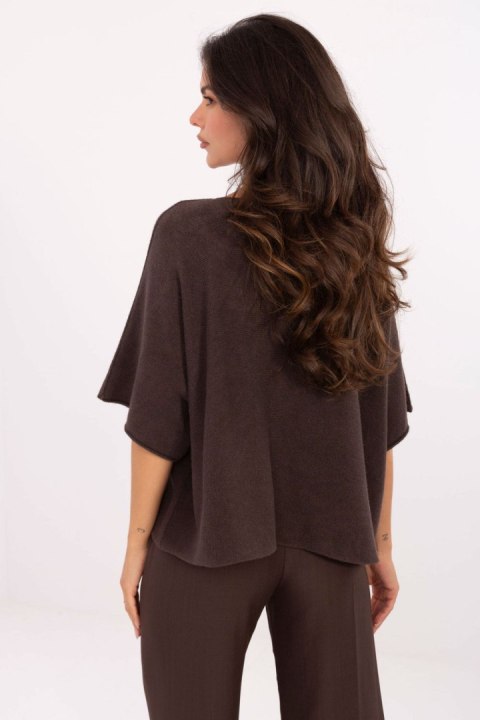 Sweter Damski Model IT-SW-2202.52 Dark Brown - Italy Moda