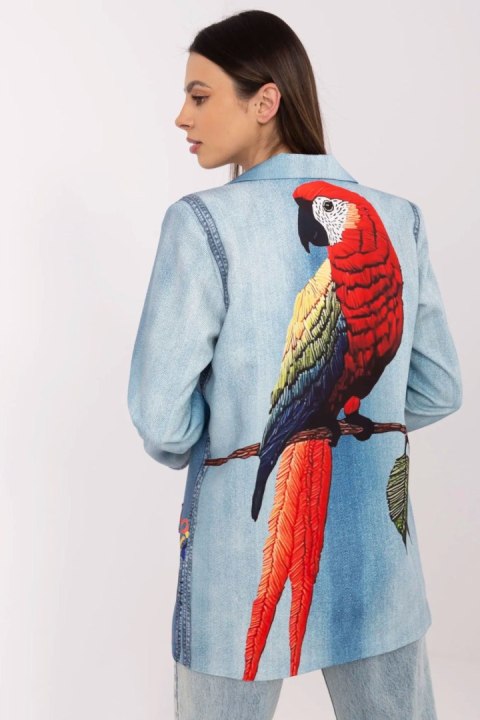 Marynarka w kolorze niebieskim