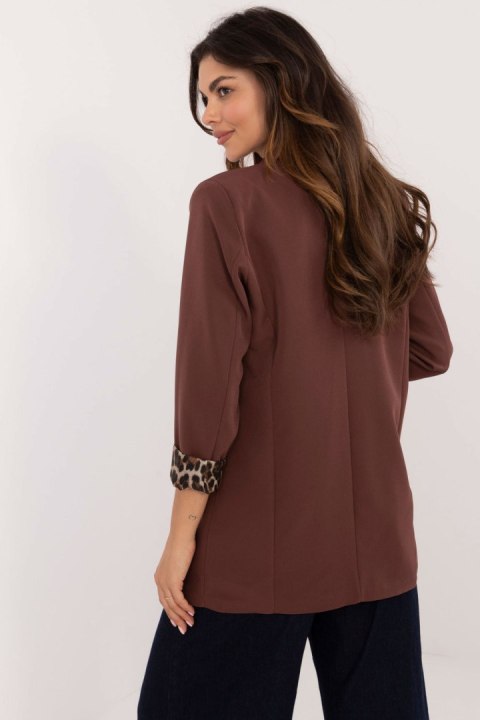 Marynarka w kolorze brązowym