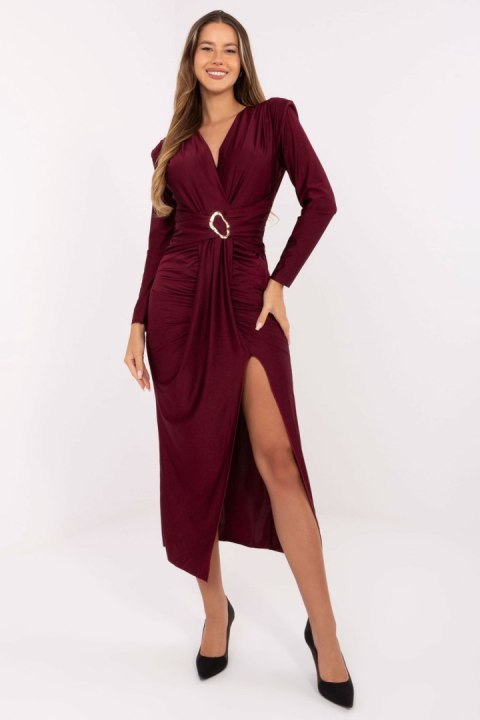 Sukienka Model IT-SK-21625.84 Bordo - Italy Moda