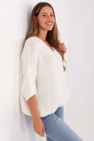 Sweter Damski Model IT-SW-7703.70 Ecru - Italy Moda