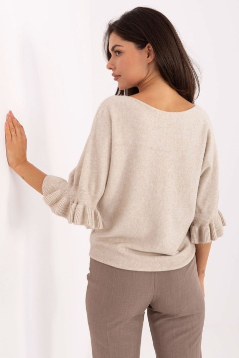 Sweter Damski Model IT-SW-99244.65 Light Beige - Italy Moda