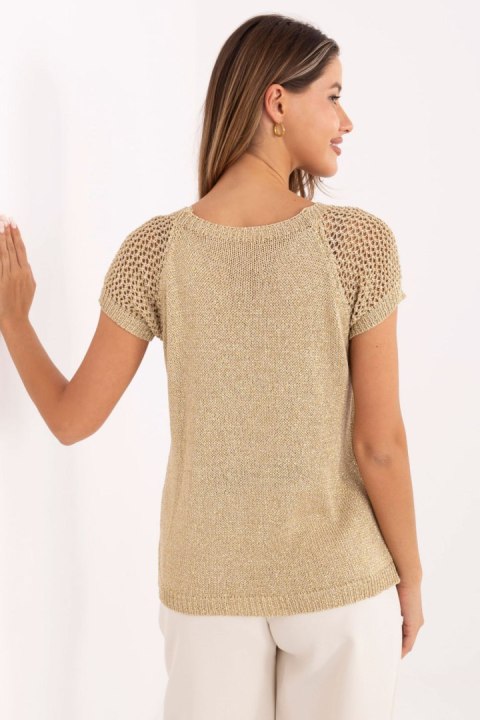 Sweter Damski Model MI-BZ-1607.93 Gold - Italy Moda