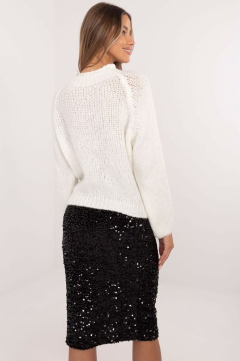 Sweter Damski Model MI-SW-1311.31 Ecru - Italy Moda