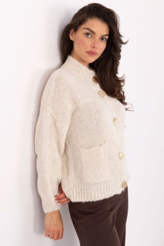 Sweter Damski Model MI-SW-WM218.02 Light Beige - Italy Moda