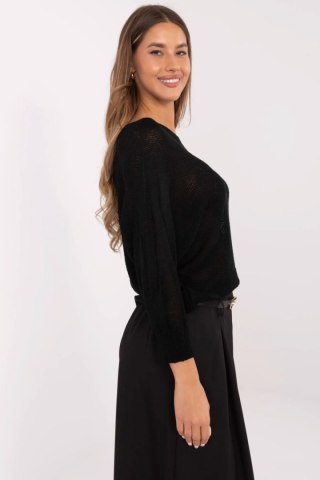 Sweter damski Model MI-SW-2504.69 Black - Italy Moda