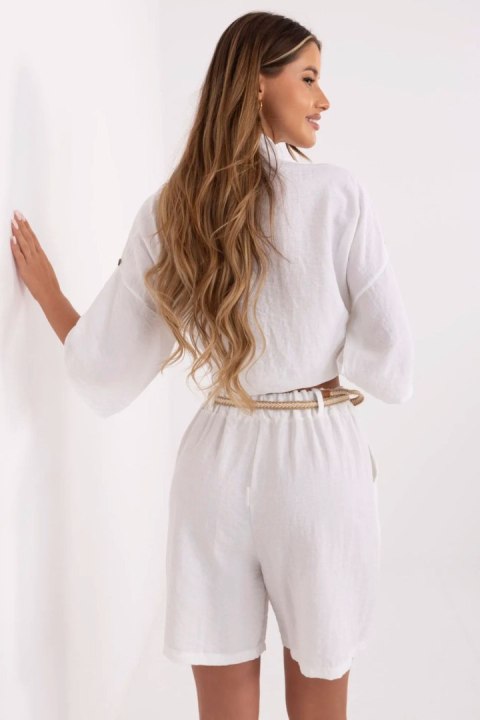 Szorty Damskie Model MI-SN-6620.72P White - Italy Moda