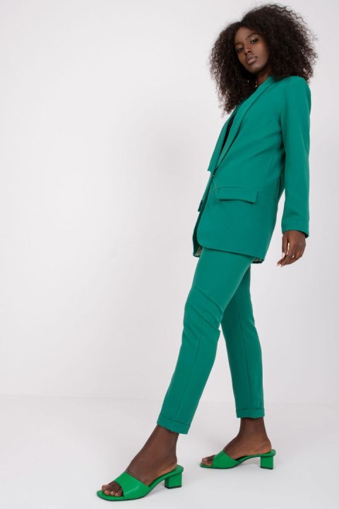 Zielony żakiet damski