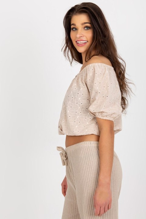 Bluzka Model LK-BZ-508934.24 Beige - Lakerta