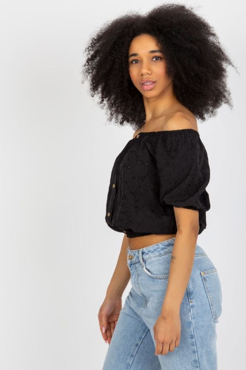 Bluzka Model LK-BZ-508934.24 Black - Lakerta