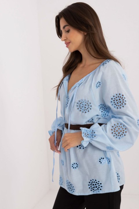 Bluzka Model LK-BZ-509747.80 Light Blue - Lakerta