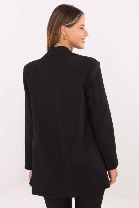 Elegancka czarna marynarka