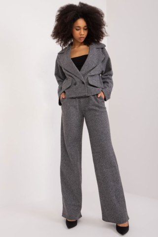 Marynarka w kolorze szaro-czarnym