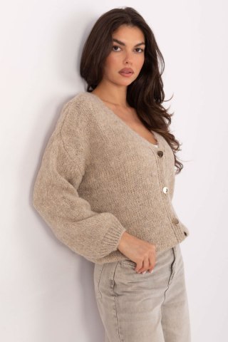 Sweter Damski Model MI-SW-0309.89 Beige - Rue Paris