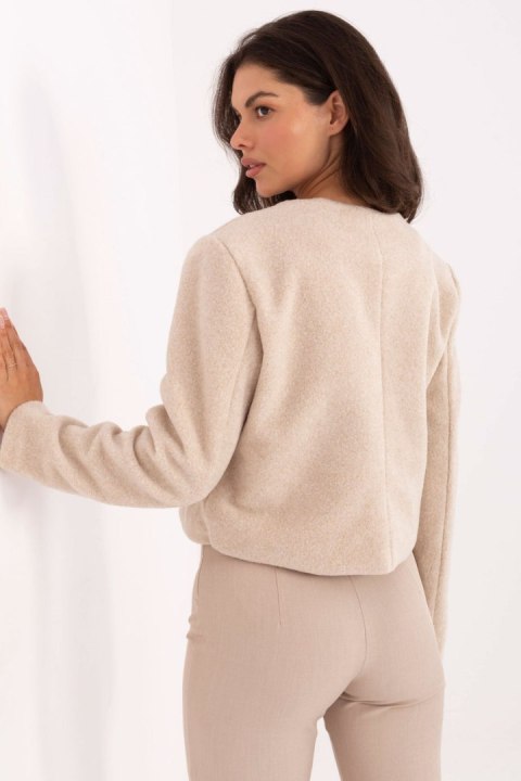 Beżowy żakiet damski