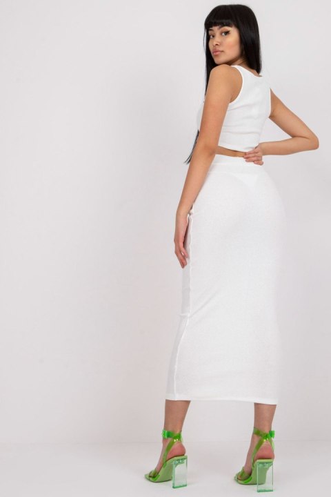 Spódnica Komplet Model RV-KMPL-7846.66 Ecru - Rue Paris