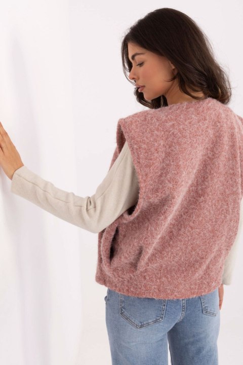 Kamizelka Model IT-KZ-FL9622.29P Dark Pink - Rue Paris