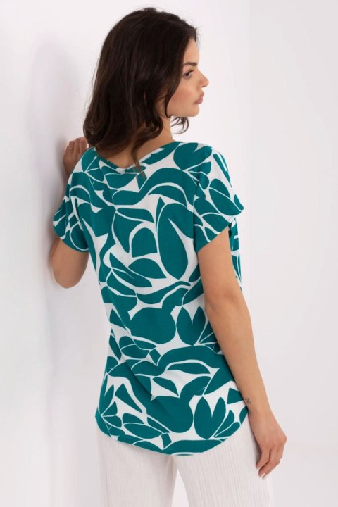 Bluzka Model D73771M10978X Dark Green - Sublevel