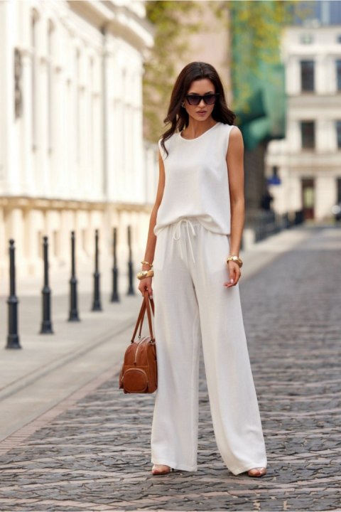 Bluzka Model Manon EKR BLU0210 Ecru - Roco Fashion