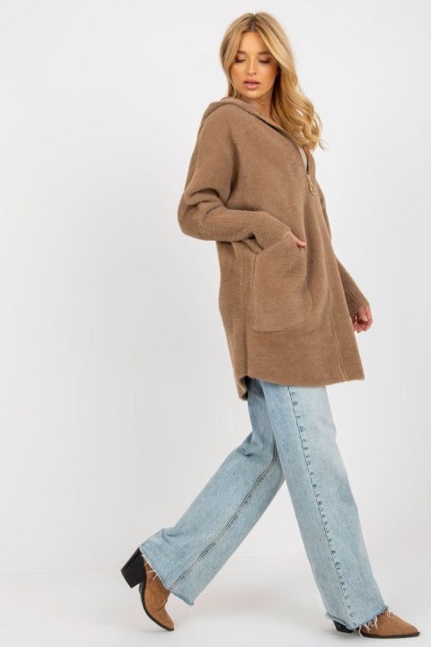 Płaszcz Damski Model MBM-PL-19905-1.96P Light Brown - MBM