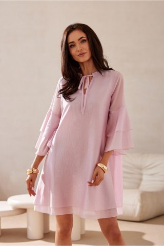 Sukienka Model Beatrice ROZ SUK0525 Pink - Roco Fashion