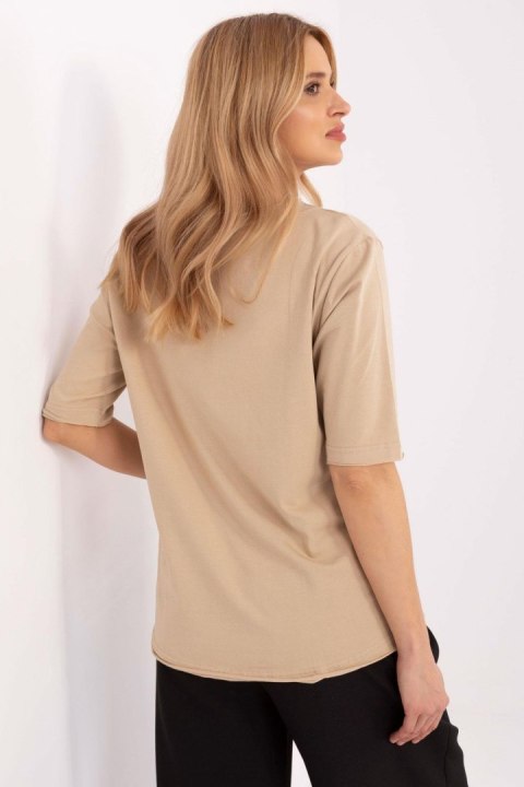 Bluzka Model CLM-BZ-0119.36 Camel - Factory Price