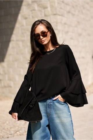 Bluzka Model Camila CZA BLU0218 Black - Roco Fashion