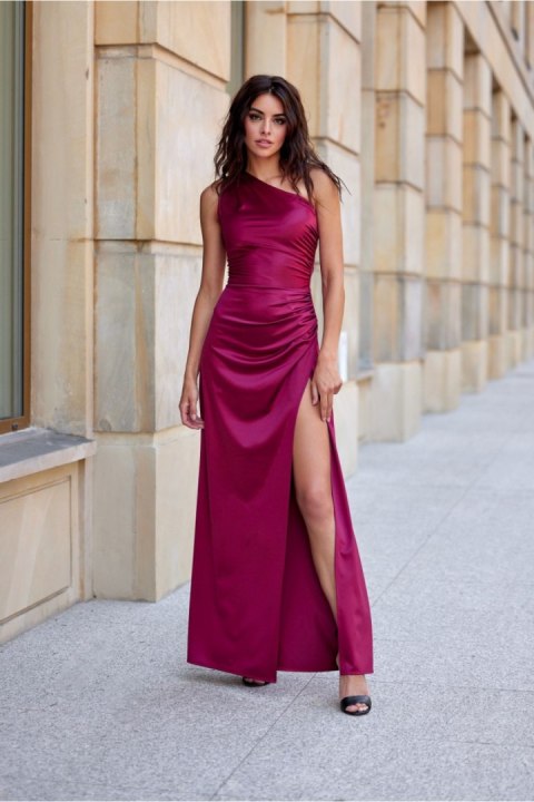 Sukienka Model Inez BOR SUK0461 Bordo - Roco Fashion