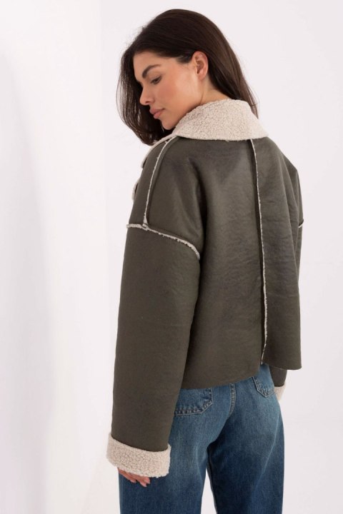 Kurtka Damska Model IT-KR-95701.96 Khaki - Factory Price