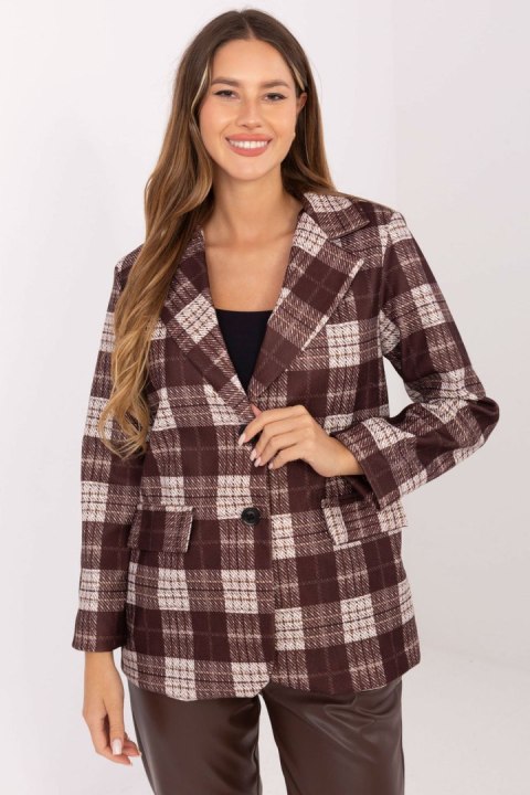 Marynarka w kolorze brązowym