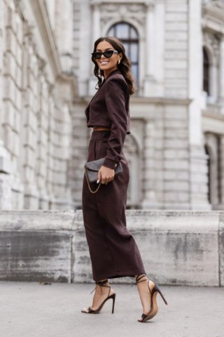 Spódnica Komplet Model Warris 386122796 Brown - LaBalancia