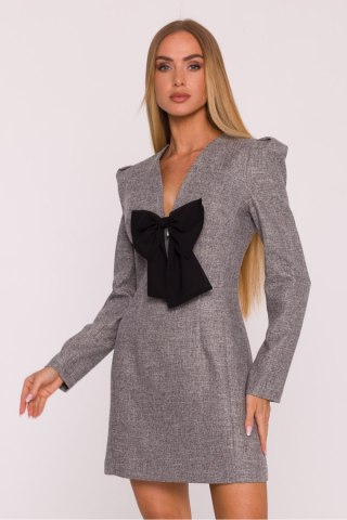 Sukienka Model MOE869 Grafit - Moe