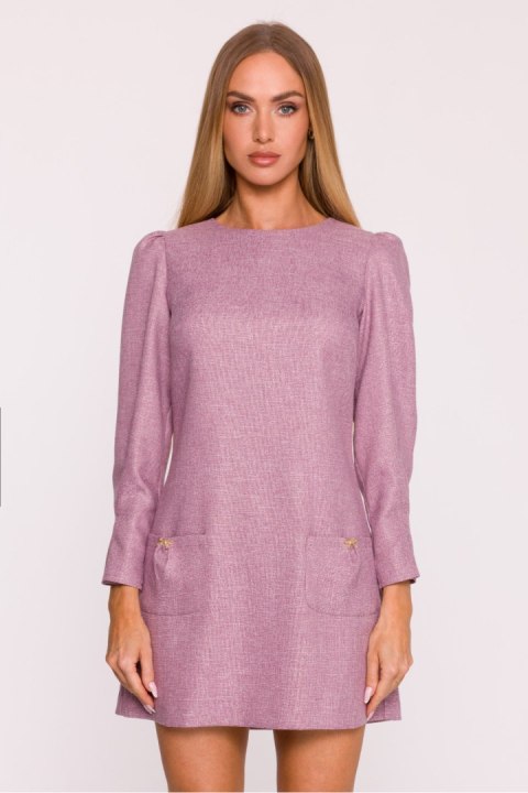 Sukienka Model MOE870 Marsala - Moe