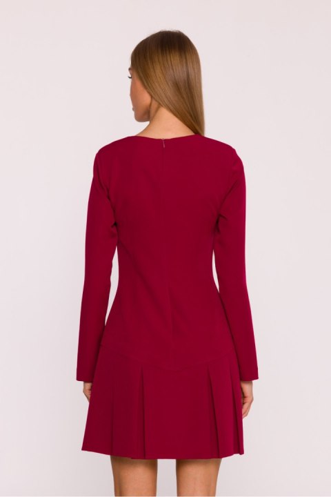Sukienka Model MOE872 Bordo - Moe