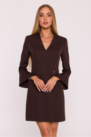 Sukienka Model MOE876 Brown - Moe