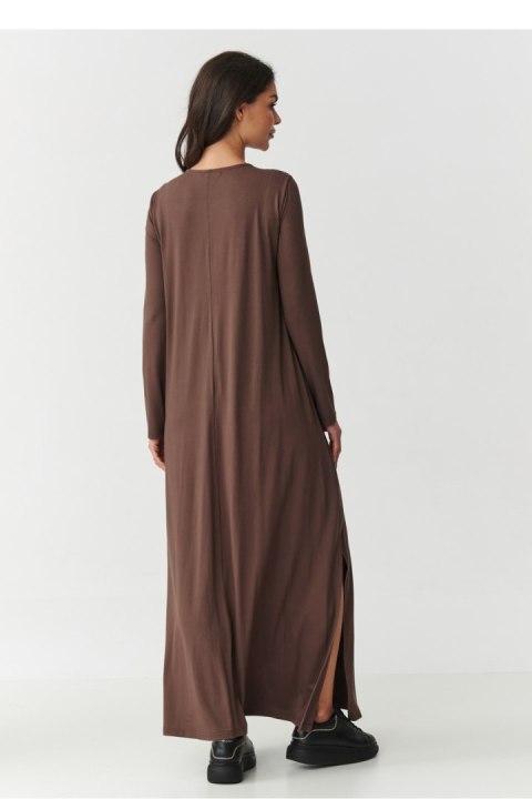 Sukienka Model M895 Czekolada - Makadamia