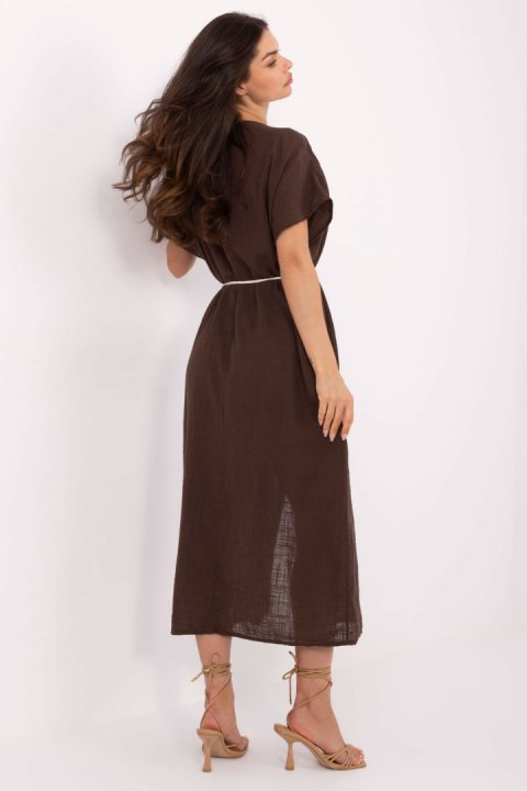 Sukienka Model TW-SK-BI-2022126.59 Dark Brown - Och Bella