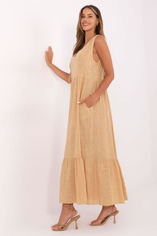Sukienka Model TW-SK-BI-28007.63 Camel - Och Bella