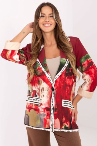 Marynarka w kolorze bordo