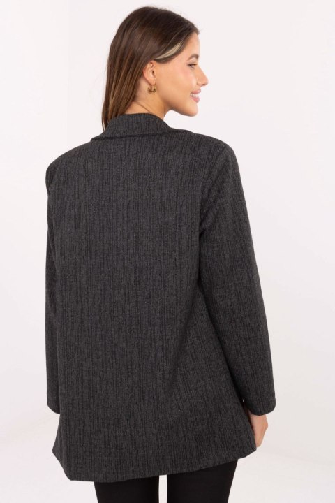 Marynarka grafitowa od Italy Moda