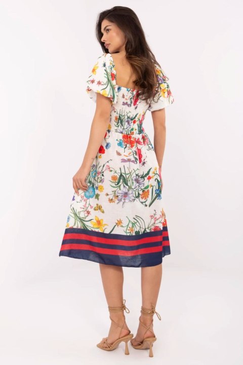 Sukienka Model DHJ-SK-19396.76 Ecru - Italy Moda