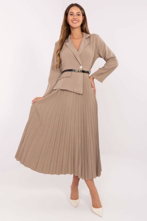 Sukienka Model IT-SK-21599.80 Beige - Italy Moda