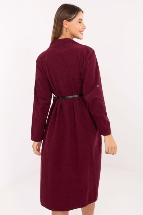 Sukienka Model MI-SK-92400.17 Bordo - Italy Moda