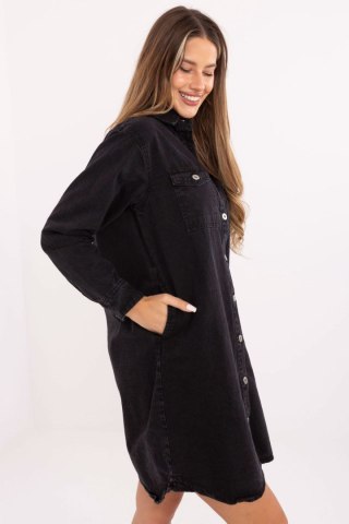 Sukienka Model D80026BI30469B158 Black - Sublevel