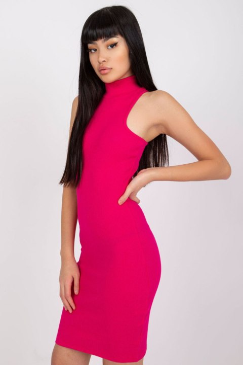 Sukienka Model RV-SK-5413.06X Fuksja - Rue Paris