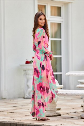 Sukienka Model Carlotta SUK0412-46D Mutlicolor - Roco Fashion